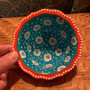 Pioneer Woman Daisy Dipsy Dip Bowl